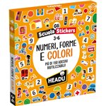 Headu 26 Scuola Stickers Numeri Forme e Colori
