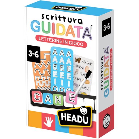 Headu 26 Scrittura Guidata Letterine in Gioco