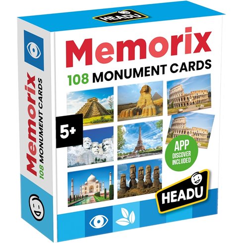 Headu 26 Memorix 108 Monument Cards