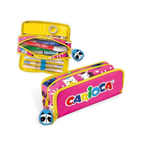 CW 25 Carioca Animal Bustina 3 Zip Girl