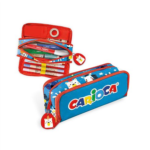 CW 25 Carioca Animal Bustina 3 Zip Boy