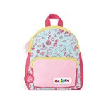 CW 25 Carioca Doodle Zainetto Tondo Girl