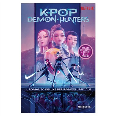 KPop Demon Hunters Libro "Il romanzo per ragazzi" 16x21 24 Pagine