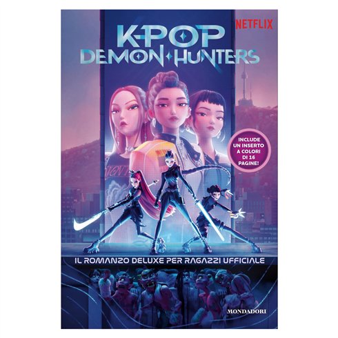 KPop Demon Hunters Libro "Il romanzo per ragazzi" 16x21 24 Pagine