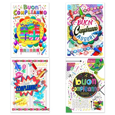 Biglietti Cecami 26 Buon Compleanno FA00181BC/12