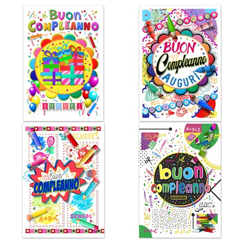 Biglietti Cecami 26 Buon Compleanno FA00181BC/12