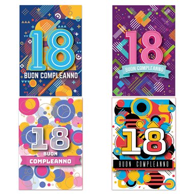 Biglietti Cecami 26 18 Anni FA00202BC/12