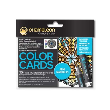 Chameleon Color Cards Mini Mandalas