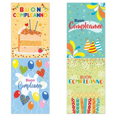 Biglietti Cecami 26 Buon Compleanno FA00247BC/12