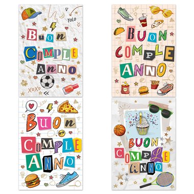 Biglietti Cecami 26 Buon Compleanno p/soldi FA00226PS/12