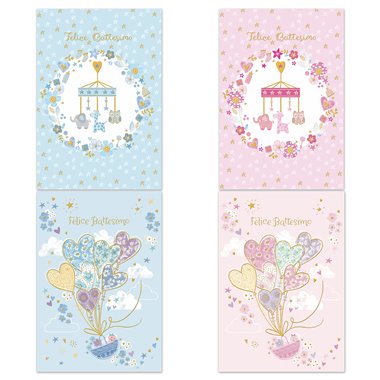 Biglietti Cecami 26 Battesimo FE10227FB/12