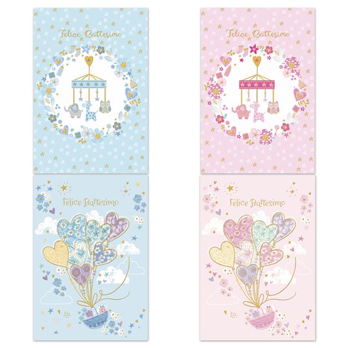 Biglietti Cecami 26 Battesimo FE10227FB/12