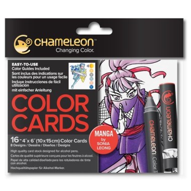 Chameleon Color Cards Manga