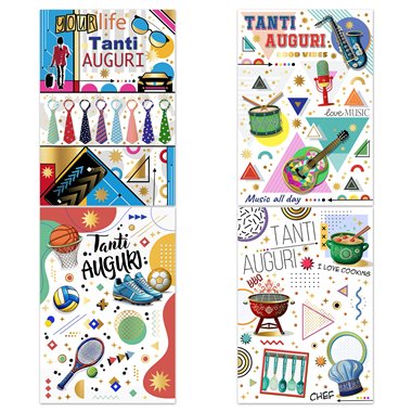 Biglietti Cecami 26 Tanti Auguri FA00218AG/12