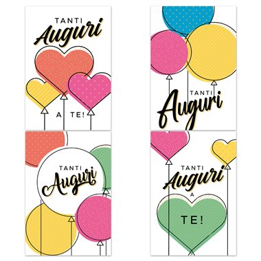 Biglietti Cecami 26 Tanti Auguri FA00215AG/12