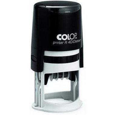 Timbri Colop Printer Datario R40 Tondo 40 mm