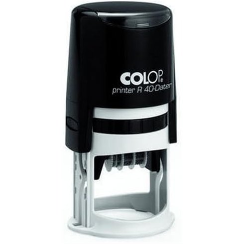 Timbri Colop Printer Datario R40 Tondo 40 mm