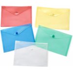 Buste con Bottone A6 Assortite 5 pz.