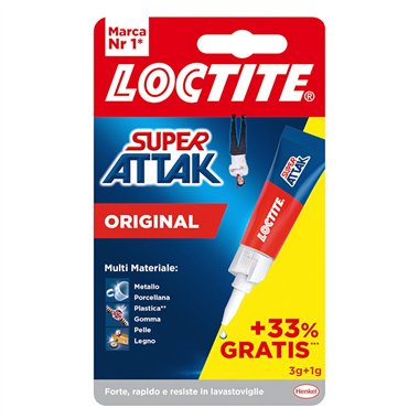Colla Super Attak 3 +33% gr. 24 pz.