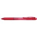 Penne Gel Pentel Energel Klick Ago BLN104 0.7 Rosso 12 pz.