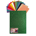Gomma Eva 60x40x2 10 ff  Glitter Verde 23NIK162
