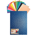 Gomma Eva 60x40x2 10 ff  Glitter Blu 23NIK159