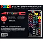 Marker Uni Posca Media Pc5  Brush  Expo 60 Pz.