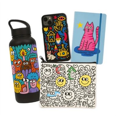 Carioca 26 Acrylic Paint Markers Maxi in Expo 55286