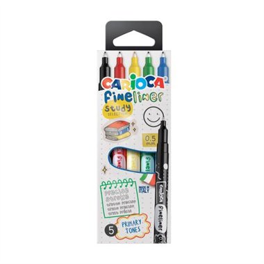 Carioca 26 Fineliner Study 5 pz. 44102