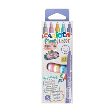 Carioca 26 Fineliner Music 5 pz. 44101