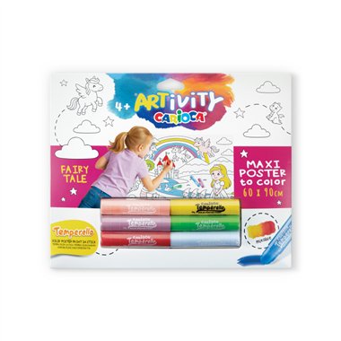 Carioca 26 ArtivityTemperello Fairytale  6 pz. 43623