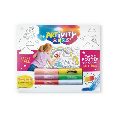 Carioca 26 ArtivityTemperello Fairytale  6 pz. 43623