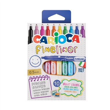 Carioca 26 Fineliner 10 pz. 44104