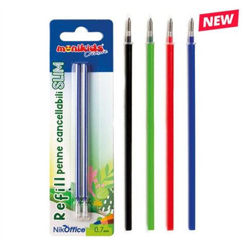 Refill Cancellabili Nik Blu 2 Pz.