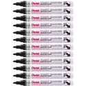 Marker Pentel Paint Vernice Mmp10 Nero 12 Pz.