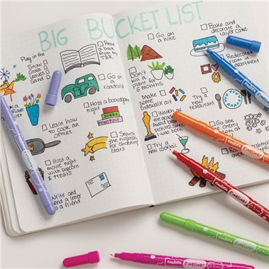 Carioca 26 Fineliner Travel 5 pz. 44103