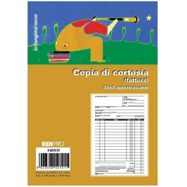 Edipro Copia di cortesia Fattura 33x3 E5272CT