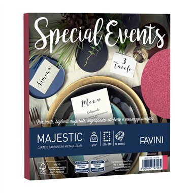Buste Special Event 17x17 Rosso 10 pz.