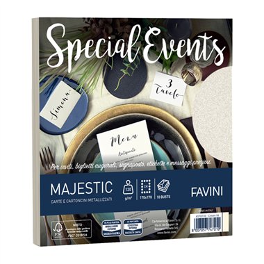 Buste Special Event 17x17 Crema 10 pz.