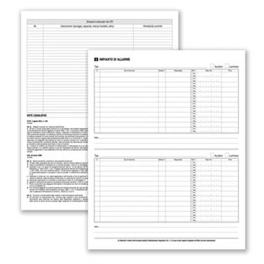 DU Registri Sicurezza Prevenzione Incendi 31x24,5 137550000