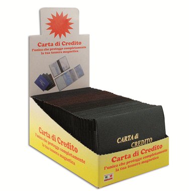 Porta Card Alplast 1008SCM Scudo Metal