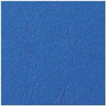 Cartoncino Similpelle GBC A4 Blu 100 ff