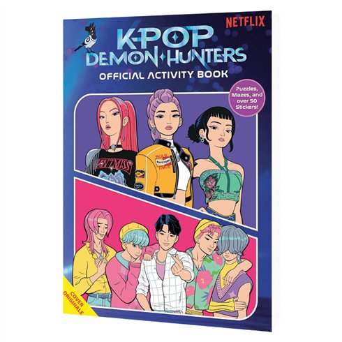 Kpop Demon Hunters Libro 'activity Book' 20x26 48 Pagine