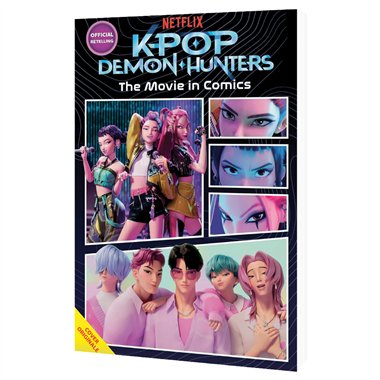 Kpop Demon Hunters Libro 'the Movie In Comics' 16x21 208 Pagine