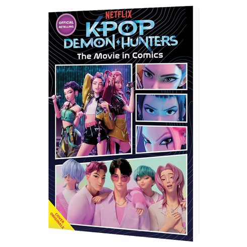 Kpop Demon Hunters Libro 'the Movie In Comics' 16x21 208 Pagine