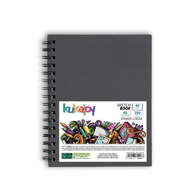 Blocchi Sketchbook Kukajoy Spiral A5 40 fogli 160 gr.