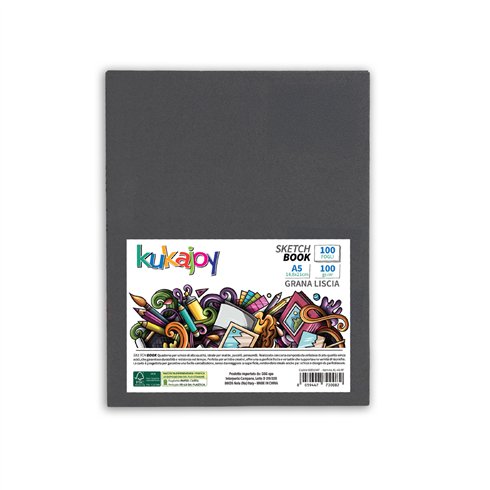 Blocchi Sketchbook Kukajoy Refe A5 100 fogli 100 gr.
