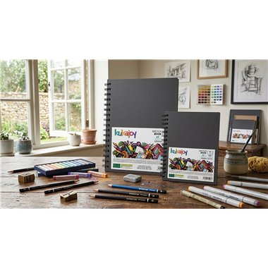 Blocchi Sketchbook Kukajoy Spiral A4 40 fogli 160 gr.