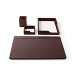Servizio Scrittoio InTempo 6 pz. 4204OF33 Marrone