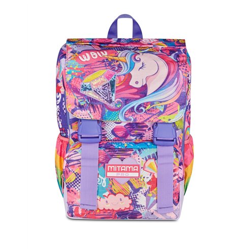 Mitama 26/d Zaino Estensibile 4 Zip Pro Fairy Unicorn
